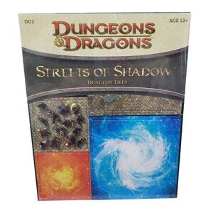 NEW Sealed Dungeons & Dragons DU2 Streets of Shadow Dungeon Tiles